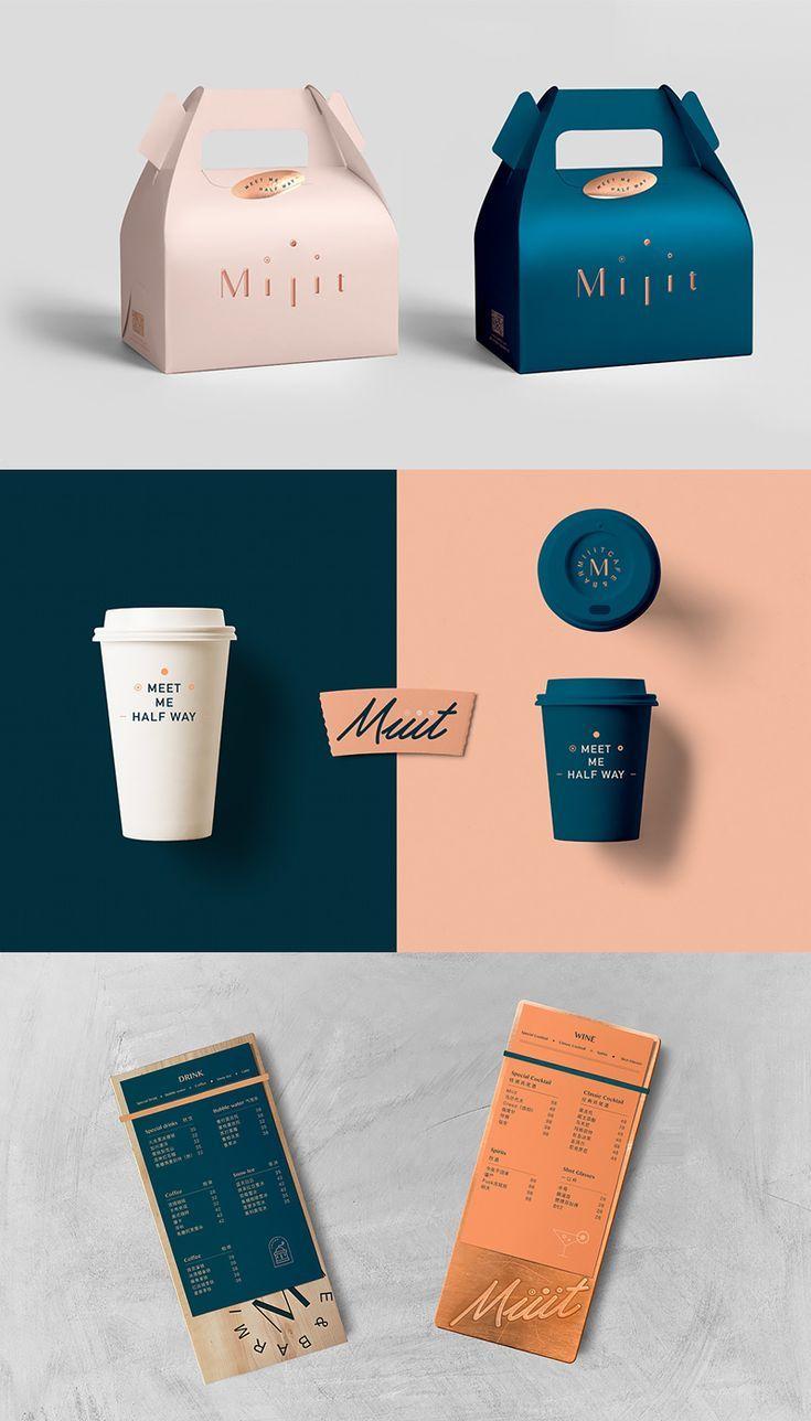 Custom branded cups and bags with logo printing