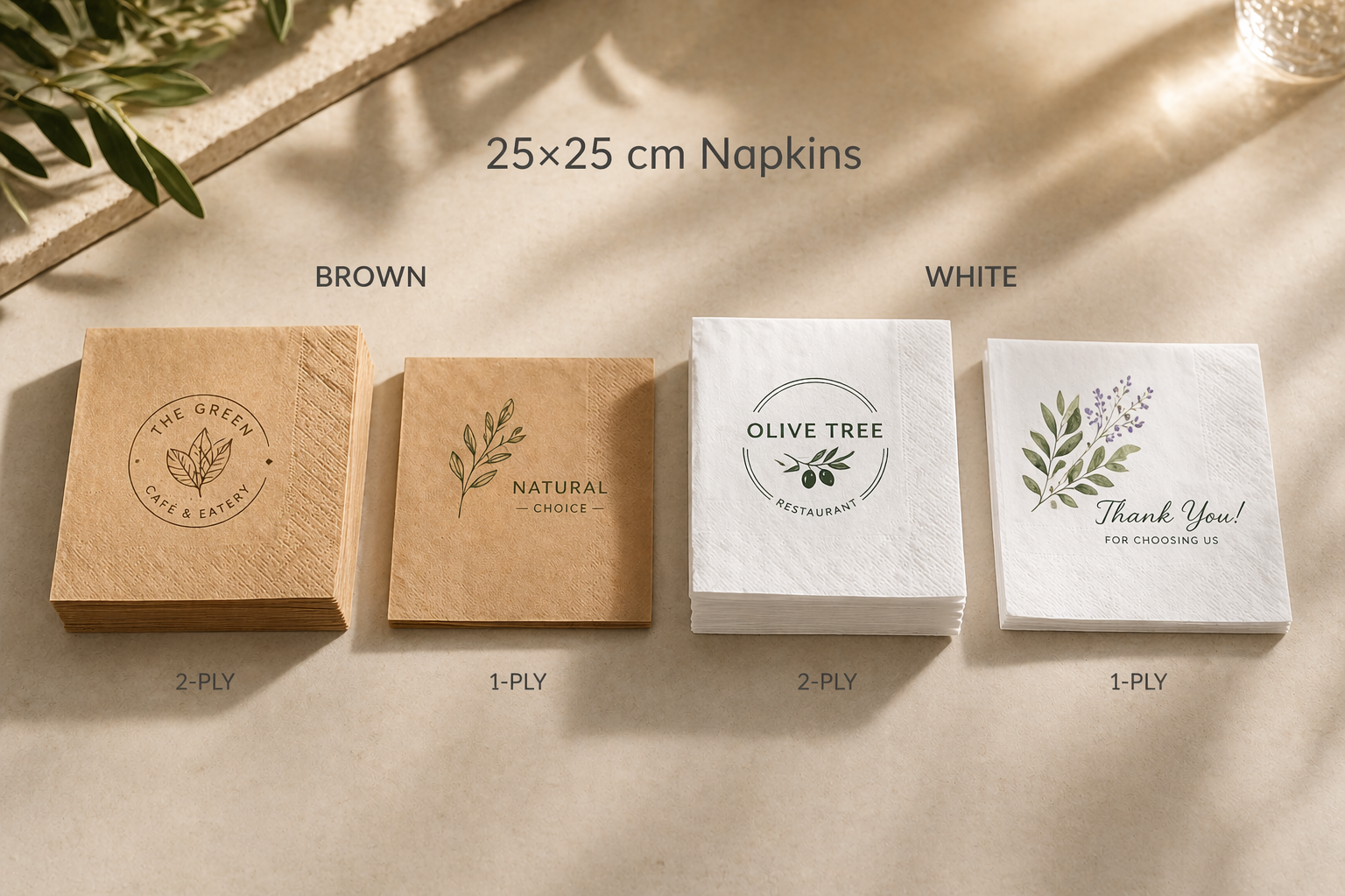 25×25 cm Paper Napkins